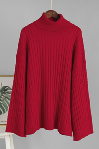 Soft and chewy sweater and knitted set