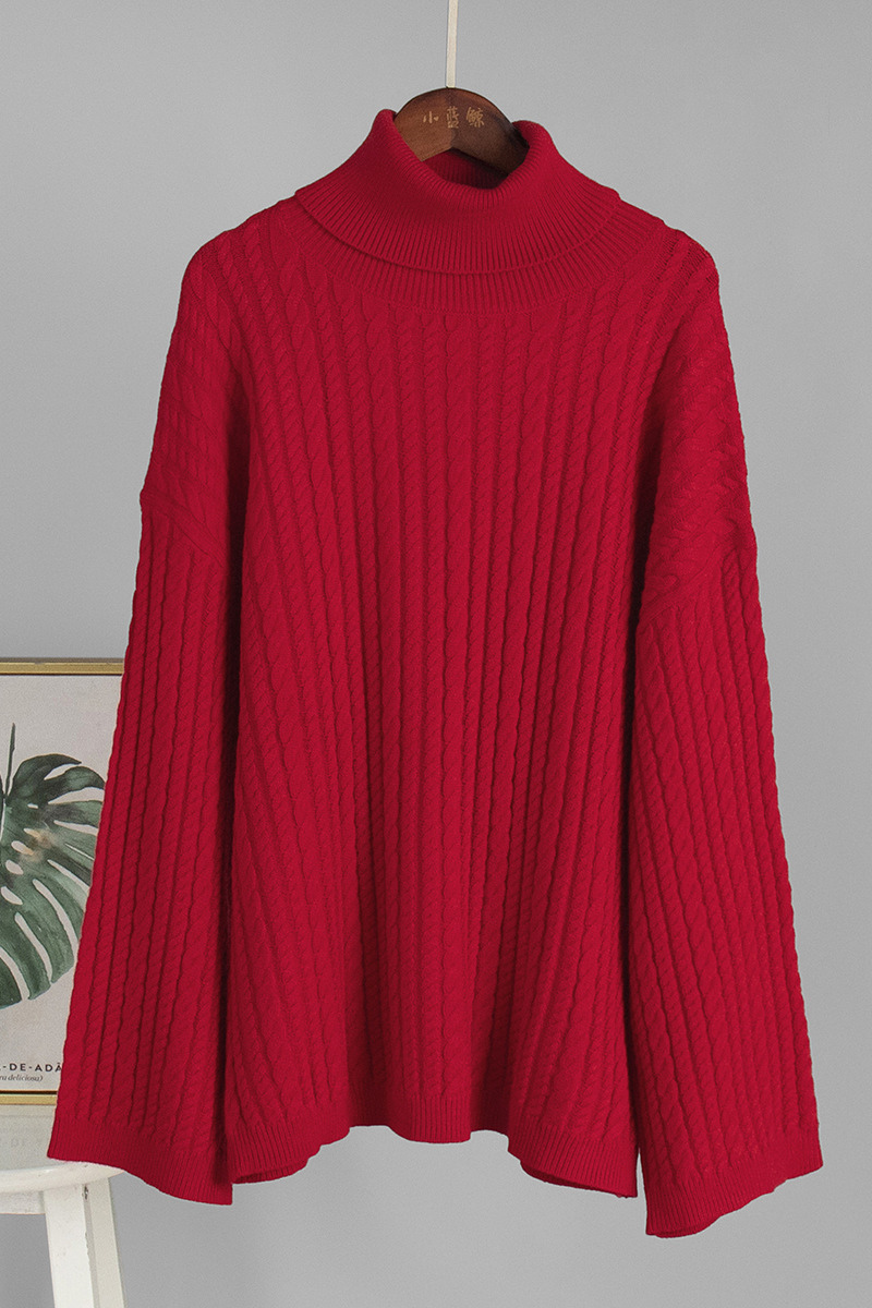 Soft and chewy sweater and knitted set