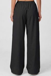 Women's Sports Solid Lightweight Wide-leg Pants