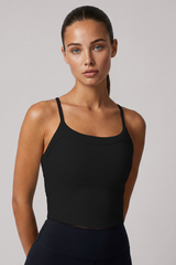 Women’s Adjustable Thin Shoulder Strap Cross-Back Tank Top
