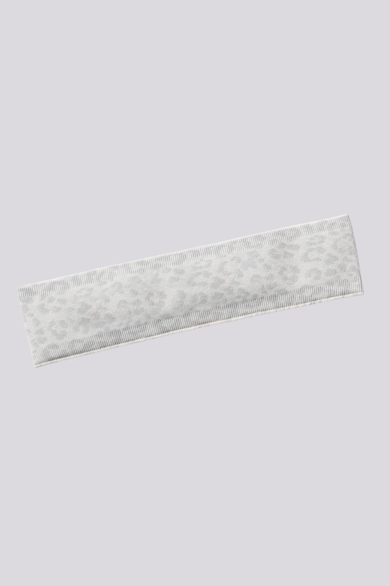 Women's Seamless Leopard-Print High Stretch Headband