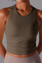 Outerwear Crop Pilates Tee