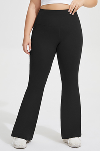 Plus Size Women's Butt Lifting Yoga Flare Pants
