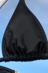 Women's Sexy Halterneck Triangle Cup Tie Bikini