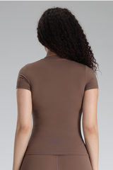 Women's Summer Solid Slim-Fit Breathable Sports T-shirts