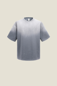 Unisex Splatter Air Mamba Tee - Vintage Wash Loose