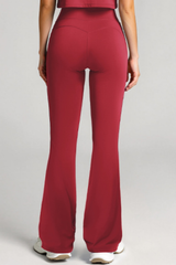 Women's High-Waist Butt-Lifting Flared Yoga Pants