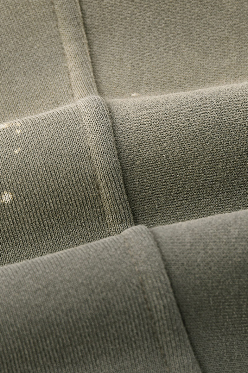 Retro-style hooded sweatshirt