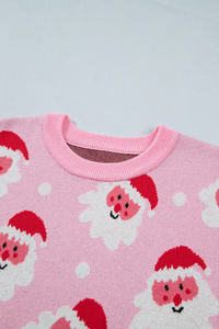 Women's Fall/Winter Christmas Santa Claus Knit Sweater
