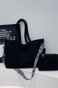 Women's Fall Corduroy Mother-Child Tote Bag Set