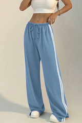 Women’s sporty wide-leg pants.