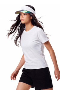Women's Summer Athletic Quick Dry Lightweight Solid T-shirt