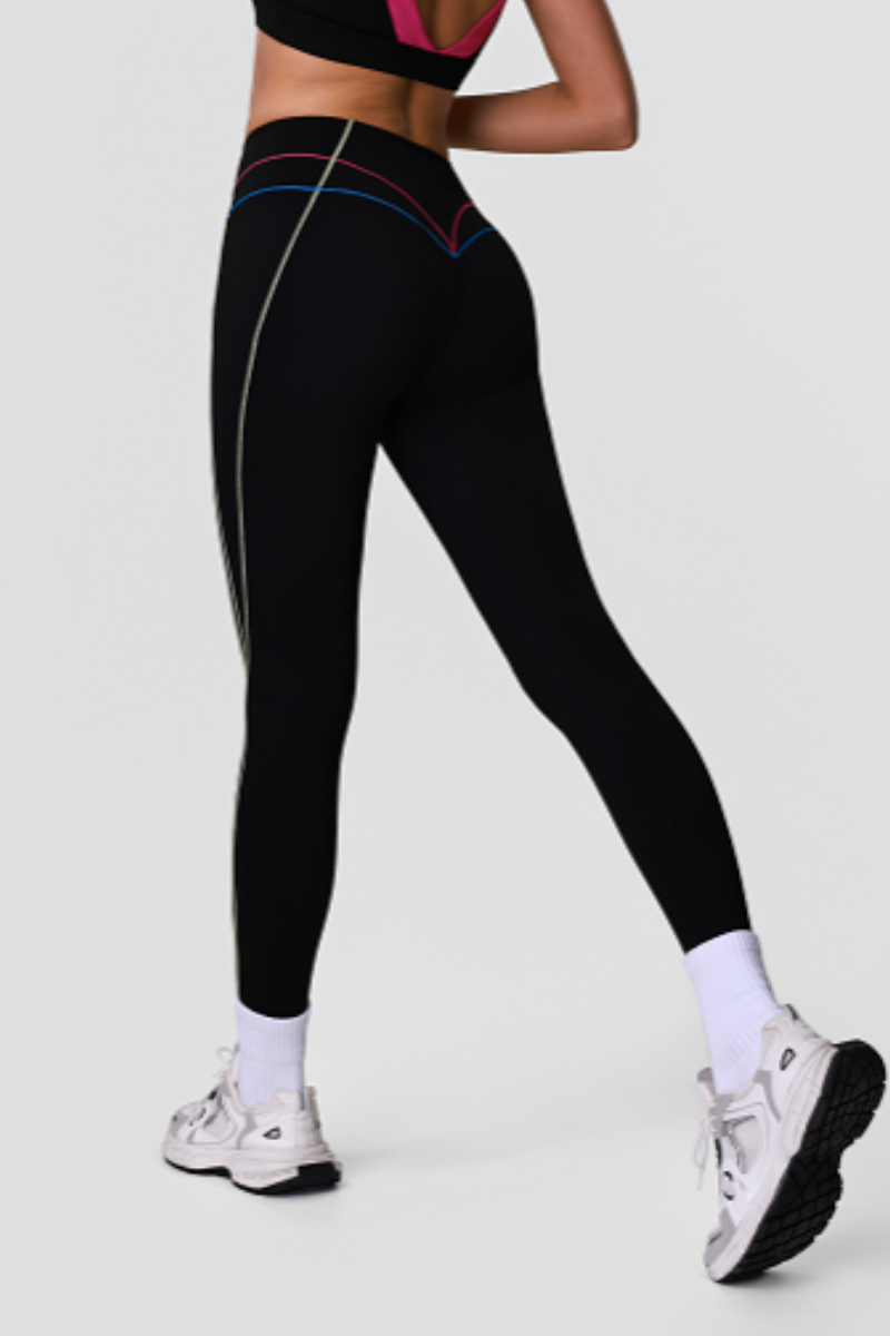 Women's Peach Butt High-Waist 9/10 Length Sports Leggings