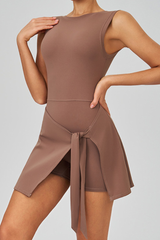 Women's sports all-in-one skirt