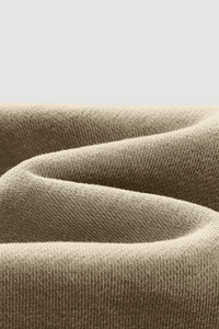 Loose fleece-lined thick round-neck sweatshirt