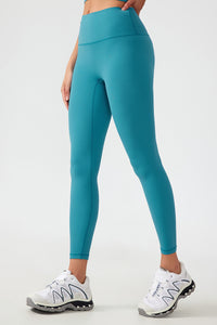 Women Free Size Nude Hip Lifting Shaping Fitness 9/10 Yoga Pants