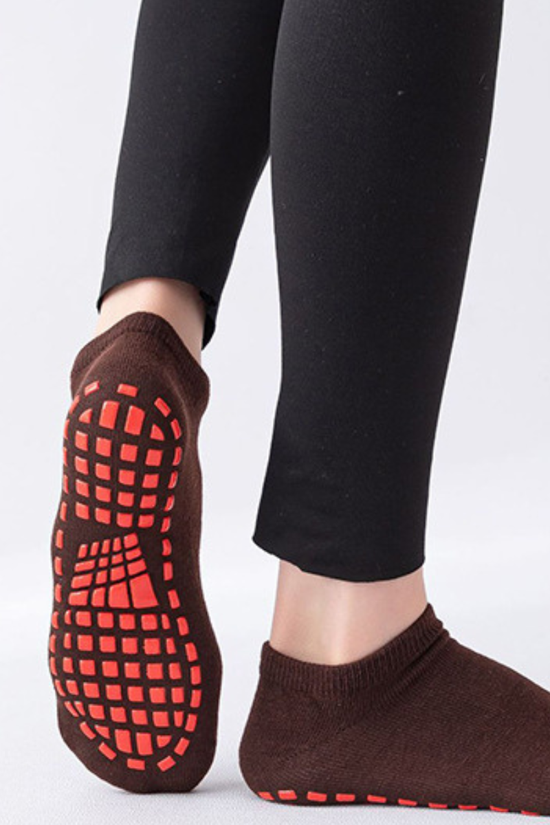 Women's Athletic Silicone Non-Slip Low-Cut Yoga Socks