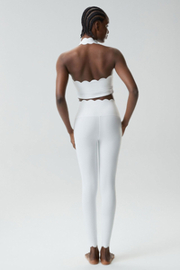 Women's Petal Athletic Set:HalterneckTank Top & Leggings