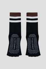 Women's Color Block Pilates Yoga Five Finger Socks