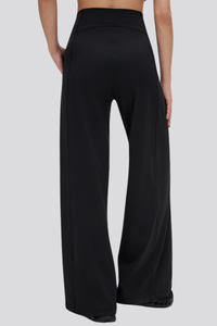 Women's High Waist Tummy Control Wide Leg Athletic Pants