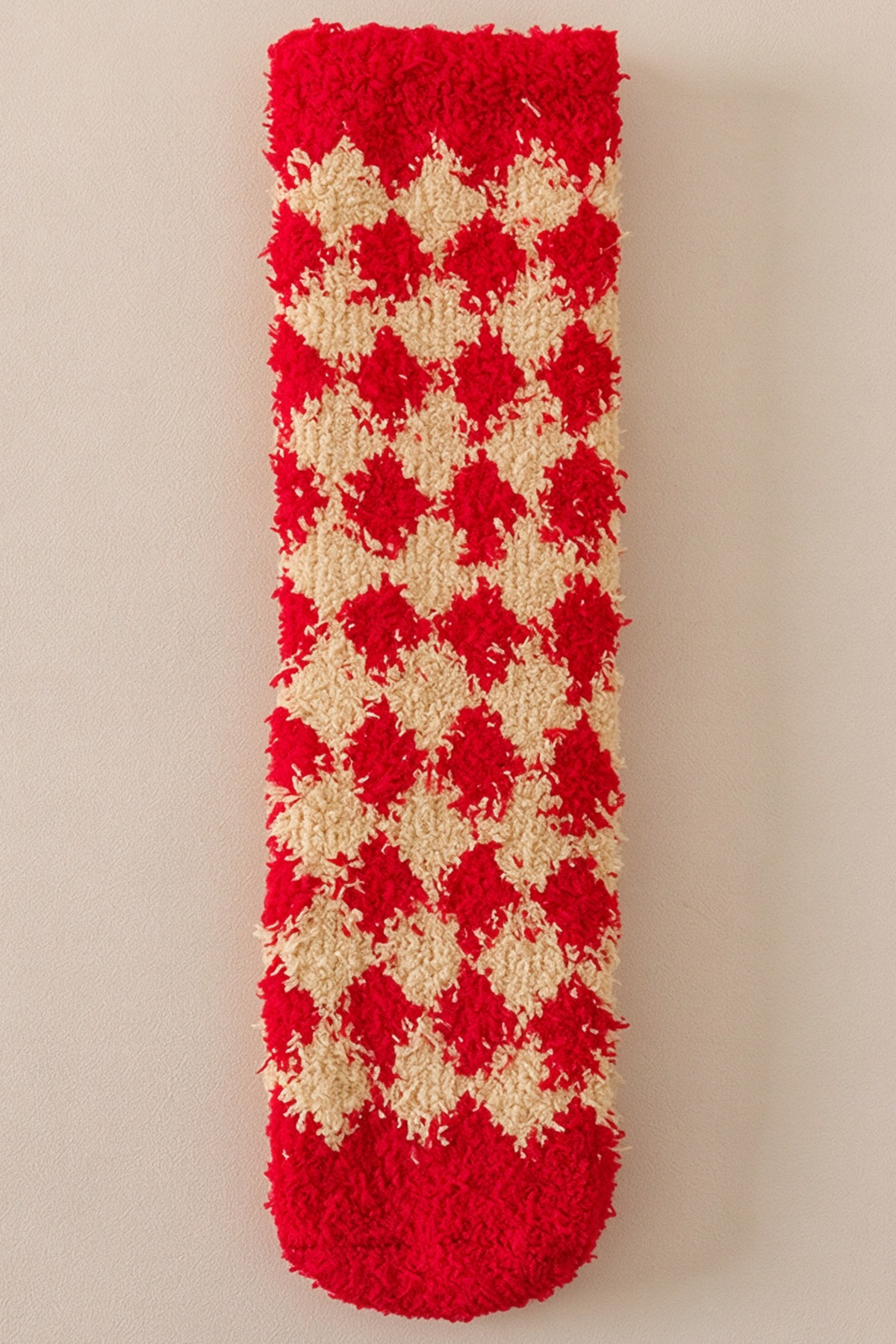 Unisex Christmas Gift Cute Print Holiday Coral Fleece Socks