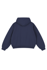 Unisex Fall Fleece Drop Shoulder Pullover Hooded Sweatshirts