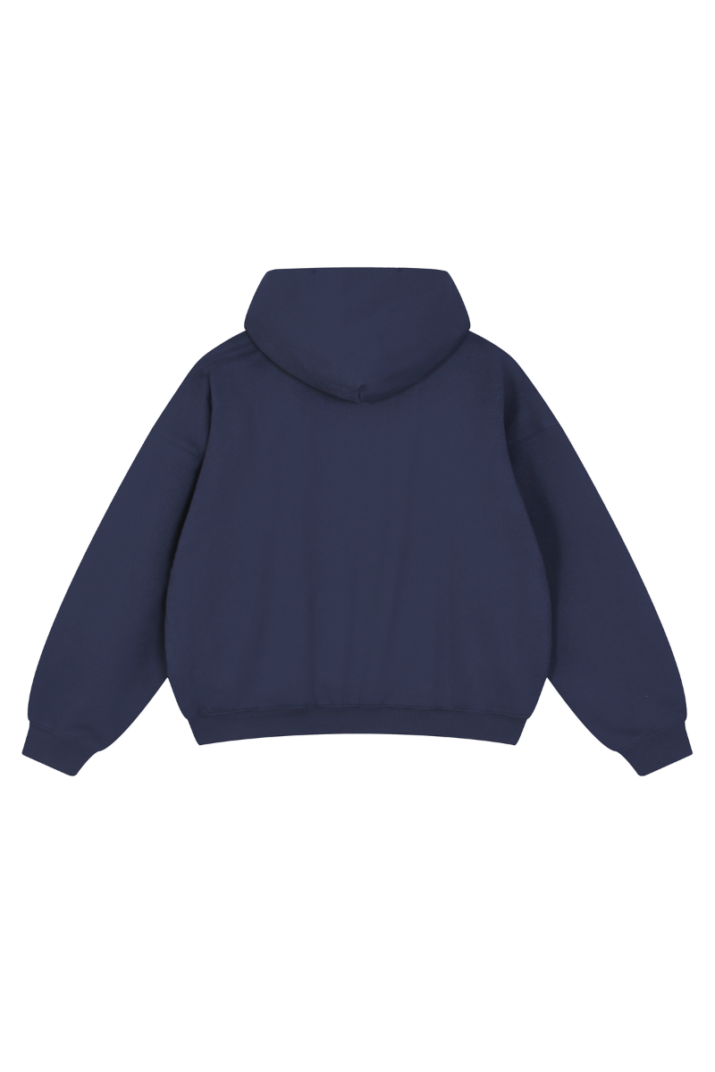 Unisex Fall Fleece Drop Shoulder Pullover Hooded Sweatshirts