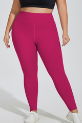 Plus Size Women's Butt-Lifting Yoga Leggings