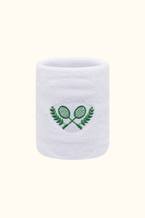Sports Embroidered Sweat Absorbent Tennis Wristbands