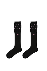 Women’s Retro Striped Color Block Slouch Crew Socks