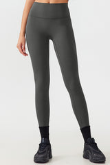 Women Free Size Nude Hip Lifting Shaping Fitness 9/10 Yoga Pants