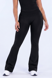 Women’s Butt Lifting Slim Athletic Bell Bottom Leggings