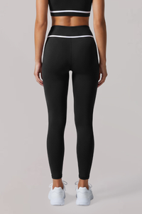 Women's Contrast-Line Butt-Lifting Naked-Feel Yoga Leggings