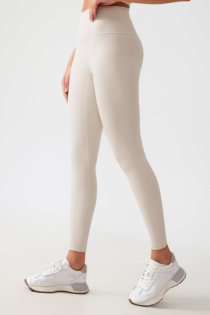 Women Free Size Nude Hip Lifting Shaping Fitness 9/10 Yoga Pants
