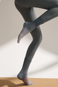 Women's Tie-Dye Crew Yoga Grip Five-Toe Socks