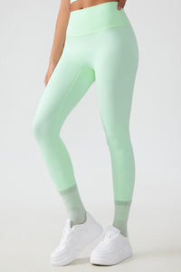Women Free Size Nude Hip Lifting Shaping Fitness 9/10 Yoga Pants