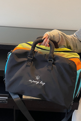 Dopamine Color Scheme 2-in-1 Handheld & Crossbody Sports Bag