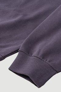 Loose-fitting crewneck sweatshirt