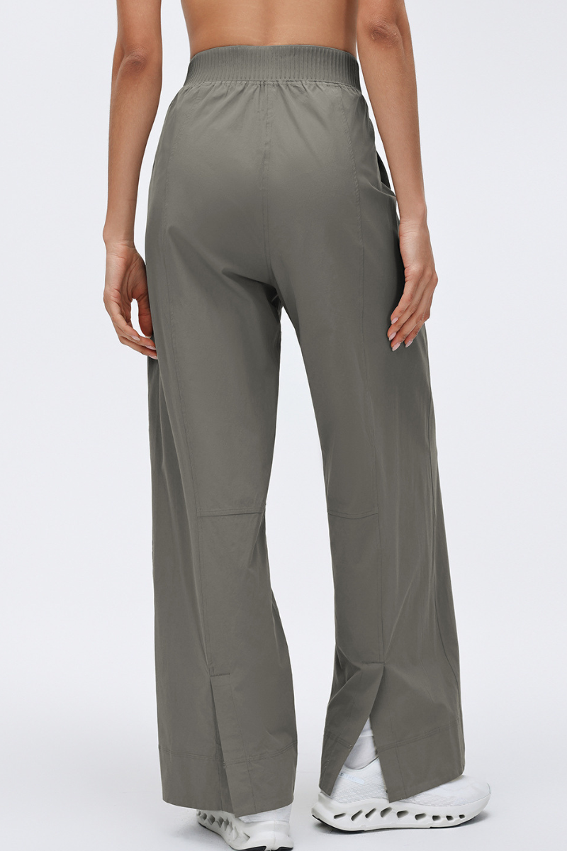 Women's Athletic Water-Resistant Quick-Dry Straight-Leg Pant