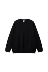 Men's Fall Washed Distressed Loose Drop Shoulder Pullover