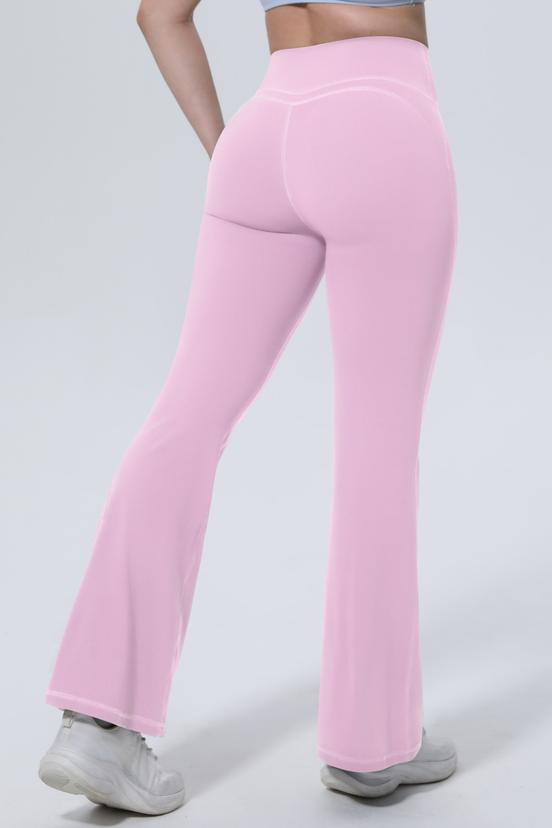 Women's Athletic High-Waist Shapewear Flare Pants