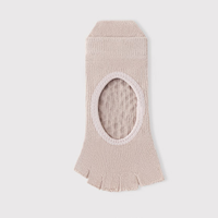Women's Athletic Non-Slip Open-Toe Yoga Pilates Socks