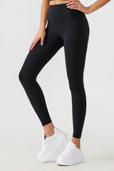 Women Free Size Nude Hip Lifting Shaping Fitness 9/10 Yoga Pants