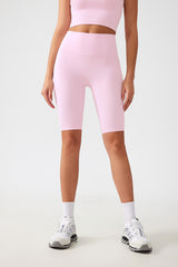 Women Free Size No Embarrassment Line Tummy Tucking Hip Lifting Fitness Sports Yoga 5/10 Shorts