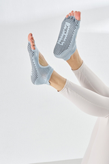 Women's Mesh Breathable Open-Toe Yoga Grip Five-Toe Socks
