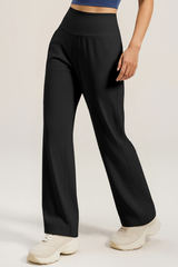 Straight-leg yoga pants