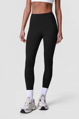 Women's Sports Side Pocket Hip-Lifting Solid Yoga Leggings