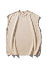 Unisex Washed Vintage Oversized Drop Shoulder Tank Top