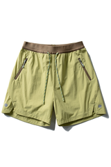 Unisex Color Block Quick-dry  Lightweight Sports Shorts