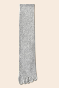 Women's  Breathable Five-Toe High-Top Cotton Yoga Socks